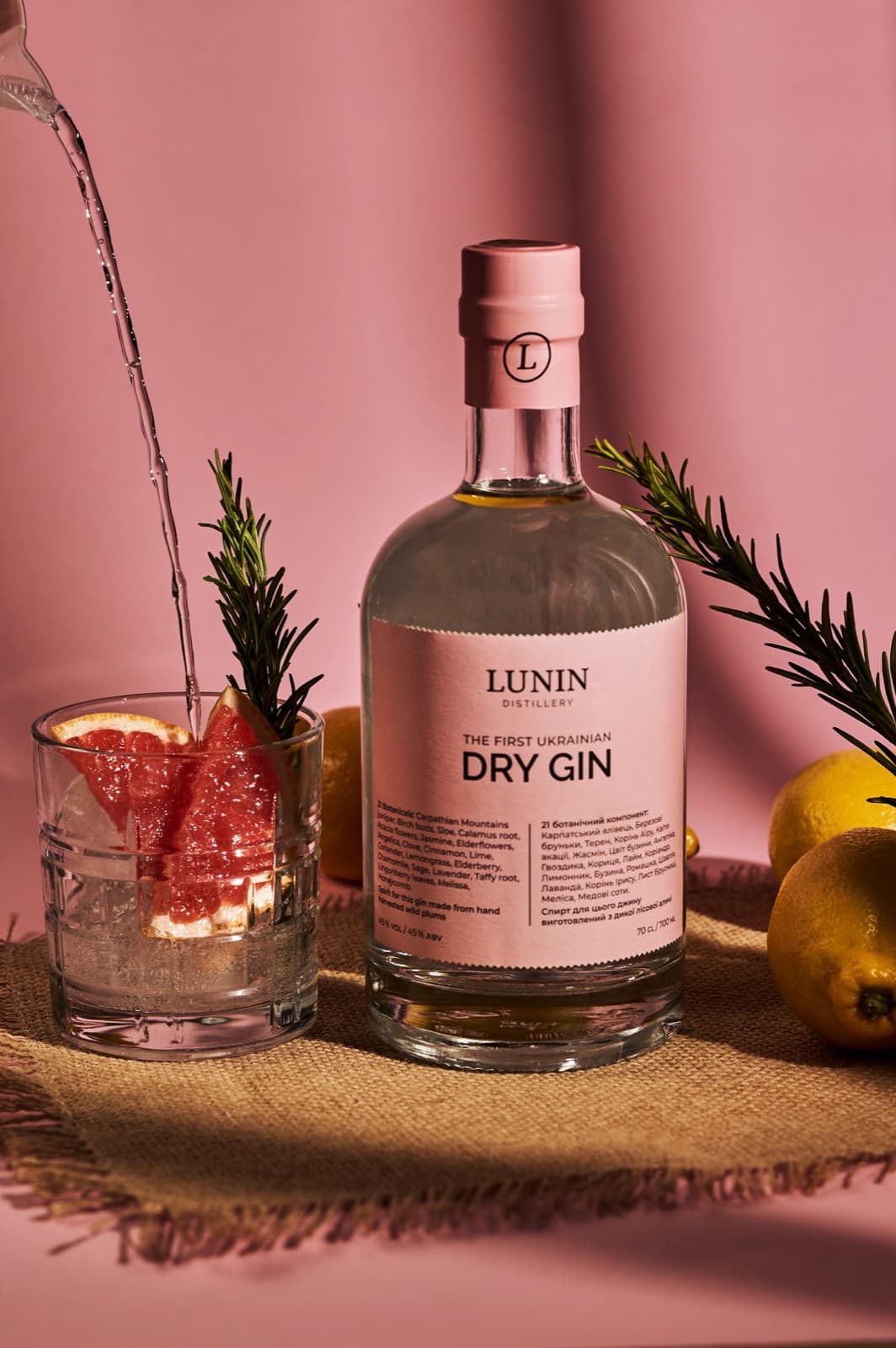 Lunin — The First Ukrainian Dry Gin